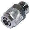 Innovatek jungtis tiesi G1/4 colio AG iki 10/8mm – sidabrinė