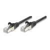 Intellinet Network Solutions Intellinet pleistras laidas RJ45 cat.6 UTP 0.5m Juodas 100% vario (342032)
