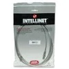 Intracom INTELLINET tinklo kabelis Cat5e U/UTP 15m 50ft. Pilki RJ-45 Vyriški / RJ-45 Vyriški Paauksuoti kontaktai.