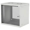 Intracom INTELLINET 19 colių sieninė spintelė 9U Flatpack 487 x 540 x 560 Flatpack pilkas IP20 įvertinimo korpusas