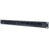 „Intellinet Network Solutions“ šepetėlinis kabelio įvadas 1U Rack 19, Juoda (712767)