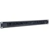 „Intellinet Network Solutions“ šepetėlinis kabelio įvadas 1U Rack 19, Juoda (712767)