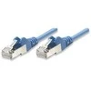 Mėlyna INTELLINET UTP LAN Cat6, kabelis, pleistras, 1.0m, mėlynas, 342575