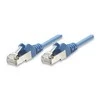 Intracom Mėlyna INTELLINET UTP LAN Cat6, kabelis, pleistras, 1.0m, mėlynas, 342575