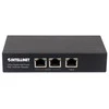 Šakotuvas Intracom INTELLINET 2 prievadų Gigabit PoE+ plėstuvas IEEE 802.3at/af Suderinamas 100 m papildomo diapazono metalas