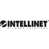 Intracom INTELLINET tinklo kabelis Cat5e U/UTP 1,0m 3ft. Raudona RJ-45 Vyriški / RJ-45 Vyriški Paauksuoti kontaktai.
