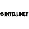 Intracom INTELLINET tinklo kabelis Cat5e U/UTP 1,0m 3ft. Juodas RJ-45 Vyriški / RJ-45 Vyriški Paauksuoti kontaktai Polibag