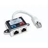 Intellinet 504195 kabelių sąsaja / invertavimo adapteris RJ-45 2x RJ-45 Sidabras