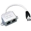 Intellinet 504195 kabelių sąsaja / invertavimo adapteris RJ-45 2x RJ-45 Sidabras
