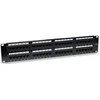 Intellinet 513579 Komutacinė panelė UTP Cat5e 2U 48 prievadų RJ45, juoda