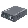 Intellinet 545068 tinklo medijos keitiklis 1000 Mbit/ai Vienas režimas Juoda