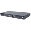 Šakotuvas Intellinet 561341 Switch 16p Gigabit POE+ 2x SFP