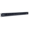 „Intellinet Network Solutions“ šepetėlinis kabelio įvadas 1U Rack 19, Juoda (712767)