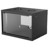 Intellinet 714143 lentyna 6U Sieninis stovas Juoda