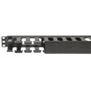 INTELLINET 19" Rackmount Cable Manager, 1U, su dangteliu, Juodas, 714679