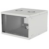 Intracom INTELLINET 19 colių sieninė spintelė 6U Flatpack 353 x 540 x 560 Flatpack pilkas IP20 įvertinimo korpusas