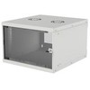 Intracom INTELLINET 19 colių sieninė spintelė 6U Flatpack 353 x 540 x 560 Flatpack pilkas IP20 įvertinimo korpusas