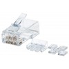 Intellinet 790550 laido jungtis RJ45 Permatomas