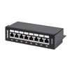 „Intellinet Network Solutions“ INTELLINET 8 prievadų „Cat6a“ FTP darbalaukio juodas