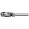 Intracom INTELLINET tinklo kabelis Cat5e U/UTP 0.5m 1.5ft. Pilki RJ-45 Vyriški / RJ-45 Vyriški Paauksuoti kontaktai.