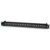 Intellinet 513487 Komutacinė panelė STP Cat5e 1U 24 prievadų RJ45, juoda