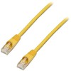 Intracom INTELLINET tinklo kabelis Cat5e U/UTP 2,0m 7ft. Geltona RJ-45 Vyriški / RJ-45 Vyriški Paauksuoti kontaktai Polibag