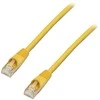 Intracom INTELLINET tinklo kabelis Cat5e U/UTP 2,0m 7ft. Geltona RJ-45 Vyriški / RJ-45 Vyriški Paauksuoti kontaktai Polibag
