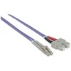 Intellinet Network Solutions LC šviesolaidinis kabelis - SC 5m Violetinė (751056)