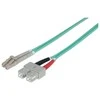 Intellinet Network Solutions Šviesolaidinis šuoliukas OM3 50/125 MM LC-SC Duplex 1 m (750912)