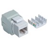 Intellinet 167062 Keystone Cat6 UTP Twist-On savaime užsifiksuojantis modulis, balta