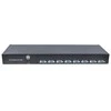 Intracom INTELLINET 507776 Intellinet 8 prievadų KVM VGA/USB/PS2 jungiklis, skirtas KVM LCD konsolei