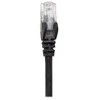 Intracom INTELLINET tinklo kabelis Cat5e U/UTP 5,0m Juodas RJ-45 Vyriškas / RJ-45 Vyriškas Paauksuoti kontaktai Polibag