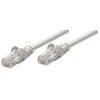 Intracom INTELLINET tinklo kabelis Cat5e U/UTP 15m 50ft. Pilki RJ-45 Vyriški / RJ-45 Vyriški Paauksuoti kontaktai.