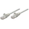 Intellinet Cat5e, 1m tinklo kabelis U/UTP (UTP) Pilka
