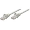 Intracom INTELLINET tinklo kabelis Cat5e U/UTP 7.5m 25ft. Pilki RJ-45 Vyriški / RJ-45 Vyriški Paauksuoti kontaktai.