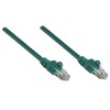 Intellinet Network Solutions Kabelis RJ-45, Cat6a, CU, S/FTP, 0.25m, žalia 737043