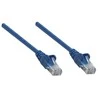 Intracom INTELLINET tinklo kabelis Cat5e U/UTP 2,0m 7ft. Mėlyna RJ-45 Vyriški / RJ-45 Vyriški Paauksuoti kontaktai Polibag