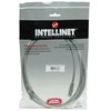 Intracom INTELLINET tinklo kabelis Cat5e U/UTP 2,0m 7ft. Pilki RJ-45 Vyriški / RJ-45 Vyriški Paauksuoti kontaktai.