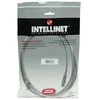 Intracom INTELLINET tinklo kabelis Cat5e U/UTP 2,0m 7ft. Pilki RJ-45 Vyriški / RJ-45 Vyriški Paauksuoti kontaktai.