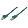 Intellinet tinklo sprendimų kabelis RJ-45, Cat6, CU, U / UTP, 0,25 m, žalias 739825