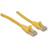 Intracom Intellinet Network Solutions Intellinet pleistras laidas RJ45, Snagless, kat. 6 UTP, 3m geltona (342377)