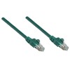 Intellinet tinklo sprendimų kabelis RJ-45, Cat6a, CU, S/FTP, 20m, žalias 737111