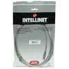 Intracom INTELLINET tinklo kabelis Cat5e U/UTP 15m 50ft. Pilki RJ-45 Vyriški / RJ-45 Vyriški Paauksuoti kontaktai.