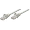 INTELLINET UTP LAN Cat6, kabelis, pleistras, 3.0m, pilkas, 334129