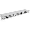 INTELLINET 24 prievadų Cat6a patchpanel FTP 1HE grau