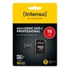 Atminties kortelė Tab Intenso Profesionalus Micro SDHC 16 GB klasė 10 UHL- / U1 (3433470)