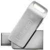 Intenso cMOBILE LINE 32GB, USB-Stick - sidabrinis, USB-A 3.2 Gen 1, USB-C 3.2 Gen 1