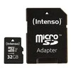 Intenso Premium - „Flash“ atminties kortelė (adapteris, Micro SDHC į SD komplekte) - 32 GB - UHS 1 klasė / 10 klasė - Micro SDHC UHS-I
