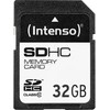 Atminties kortelė „Intenso“ SDHC kortelė, 32 GB, 10 klasė