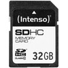 Atminties kortelė „Intenso“ SDHC kortelė, 32 GB, 10 klasė